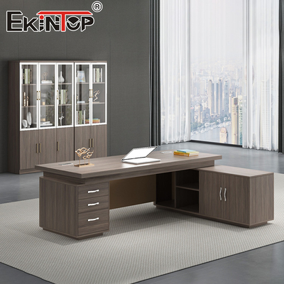 Ergonomique durable de Manger de Président de biens commerciaux de L Shape Office Desk