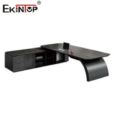 Le bureau et le classeur en forme de L ont placé le style moderne pour des meubles de bureau