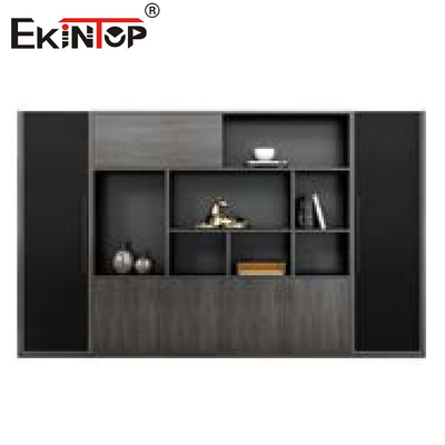 Le bureau et le classeur en forme de L ont placé le style moderne pour des meubles de bureau