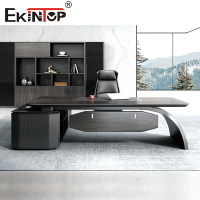 Le bureau et le classeur en forme de L ont placé le style moderne pour des meubles de bureau