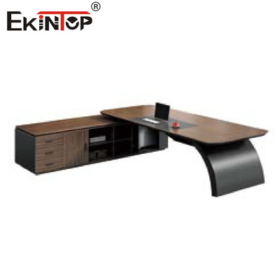 Les meubles de bureau en bois solides adaptés aux besoins du client placent l'ensemble moderne de classeur de bureau de style