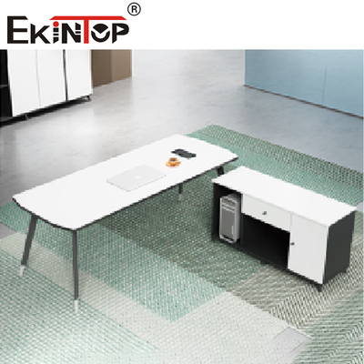 Le bureau moderne L de style forment le bureau exécutif de luxe pour des meubles de bureau