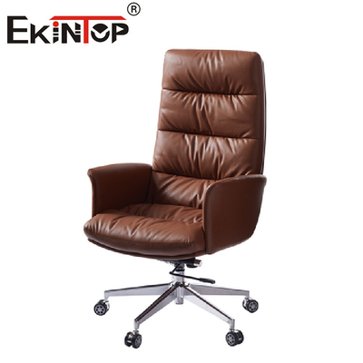 Propre facile noir moderne exécutif de chaise en cuir pour des meubles de bureau hauts de retour