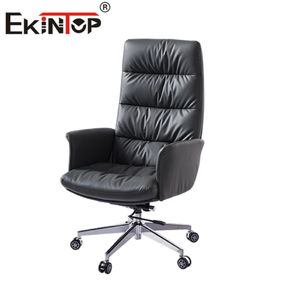 Propre facile noir moderne exécutif de chaise en cuir pour des meubles de bureau hauts de retour