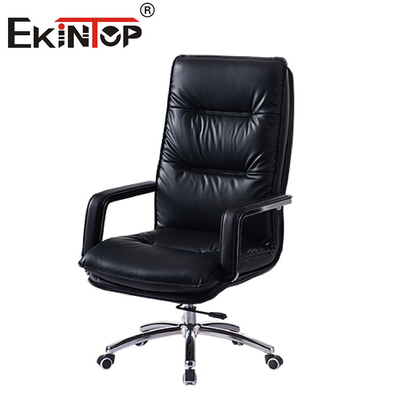 Propre facile noir moderne exécutif de chaise en cuir pour des meubles de bureau hauts de retour