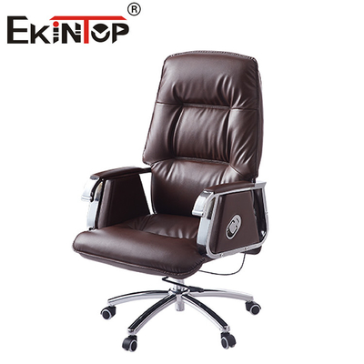 Taille ajustable de luxe de chaise en cuir de Brown pour des meubles d'hôpital