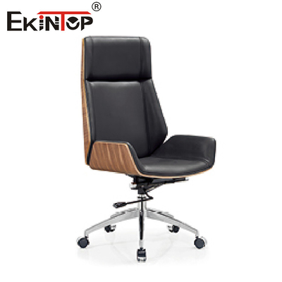 Meubles de bureau modernes exécutifs modernes de chaise de cuir de caramel