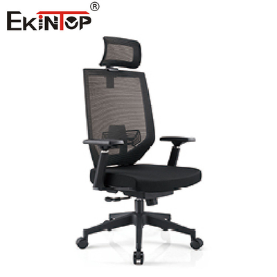 Taille ajustable de chaise de Gray Swivel Ergonomic Mesh Office