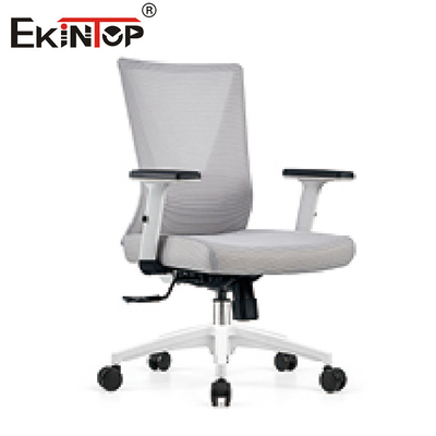 Bras réglables ergonomiques bleus de Mesh Office Desk Chair With