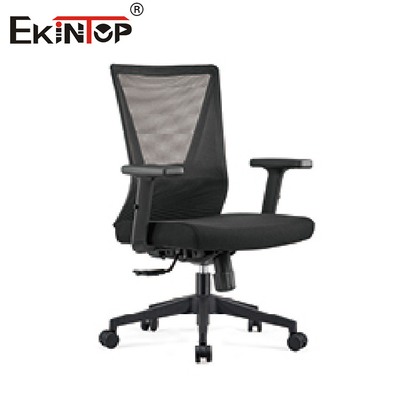 Bras réglables ergonomiques bleus de Mesh Office Desk Chair With
