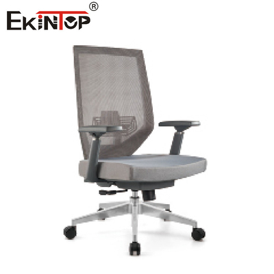 Chaise noire de Gray High Back Mesh Office pour le bureau avec des roues