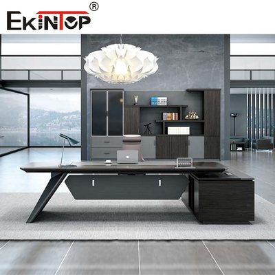Bureau ergonomique d'ordinateur de meubles extensibles en bois de bureau