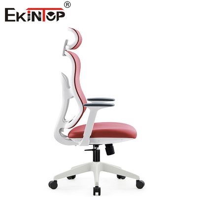 Mesh Computer Chair With Backrest ergonomique rouge pour des meubles de Ministère de l'Intérieur