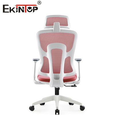 Mesh Computer Chair With Backrest ergonomique rouge pour des meubles de Ministère de l'Intérieur