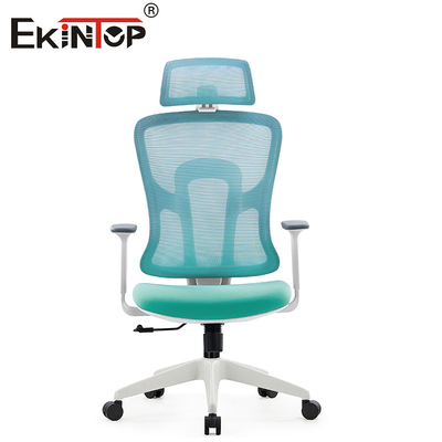 Haut pivot ergonomique arrière de Mesh Chair Green Adjustable Height de bureau