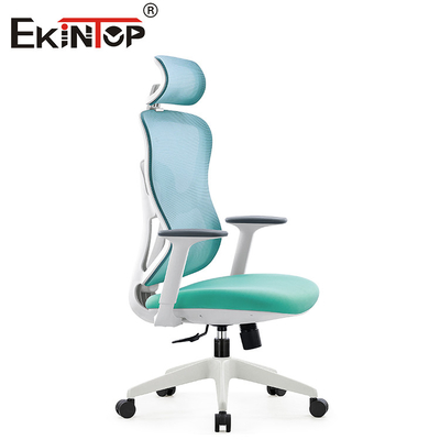 Haut pivot ergonomique arrière de Mesh Chair Green Adjustable Height de bureau