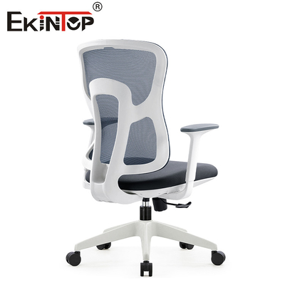 Gray Ergonomic Swivel Mesh Chair noir avec la hauteur de siège d'accoudoir ajustable