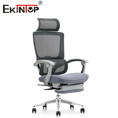Douleurs de dos standard de Gray Office Mesh Chair For avec l'allocation des places d'appui-tête de roulettes