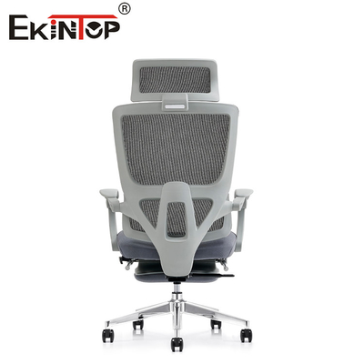 Douleurs de dos standard de Gray Office Mesh Chair For avec l'allocation des places d'appui-tête de roulettes