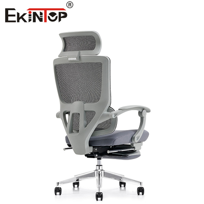 Douleurs de dos standard de Gray Office Mesh Chair For avec l'allocation des places d'appui-tête de roulettes