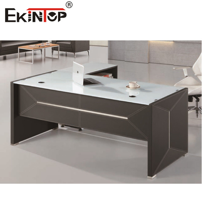 Bureau en verre commercial d'Officeworks pour le Président Executive Office Room