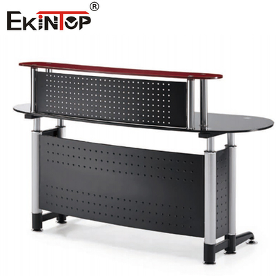 Bureau en verre de mélamine