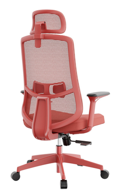 Chaise de bureau à dos en maille haute avec support lombaire