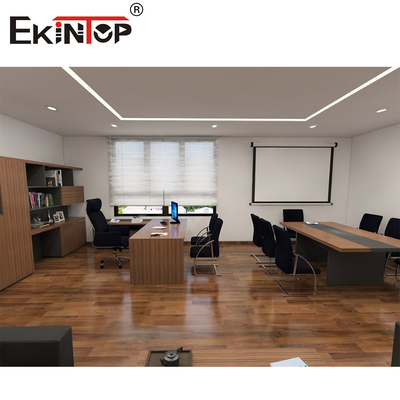 Élevez votre espace de travail clé en main solution de projet de mobilier de bureau avec un stand Finish