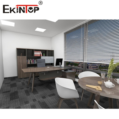 Projet de mobilier de bureau en milieu confortable Projet de décoration de bureau axé sur le bien-être