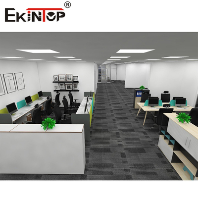 Projet de mobilier de bureau en milieu confortable Projet de décoration de bureau axé sur le bien-être