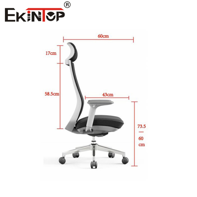 Chaise de bureau en maille dynamique pour les espaces de travail activement engagés