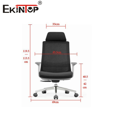 Chaise de bureau en maille dynamique pour les espaces de travail activement engagés