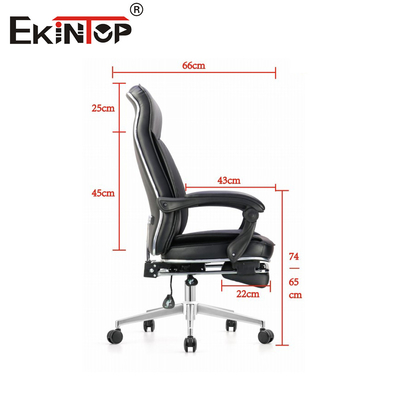 Chaise de bureau en cuir synthétique pour un confort durable