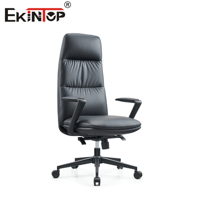 Chaise de bureau Table Faux Chaise en cuir Meubles Tempérament stable