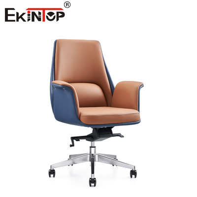 Style personnel Chaise de bureau en cuir pliable personnalisable