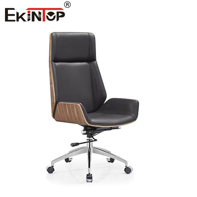 Confort et fonction moderne Chaise de bureau en cuir réglable en hauteur