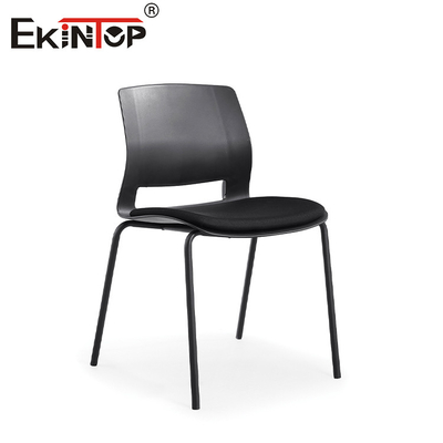 Budget - Chaise d'entraînement noire conviviale avec cadre en poudre