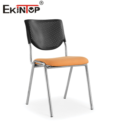 Chaise de stagiaire fonctionnelle et pratique avec accoudoir fixe pour les milieux professionnels