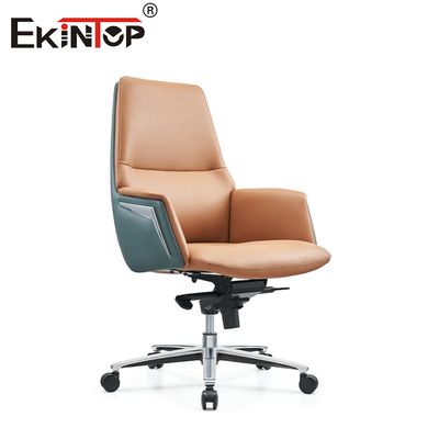 OEM 350mm Base en aluminium en cuir fauteuil moderne style