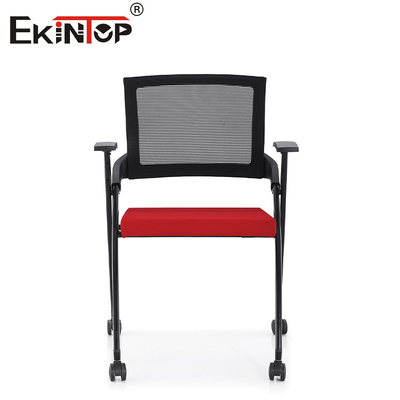 Chaises de salle d'entraînement ergonomiques avec appuie-bras fixes en nylon