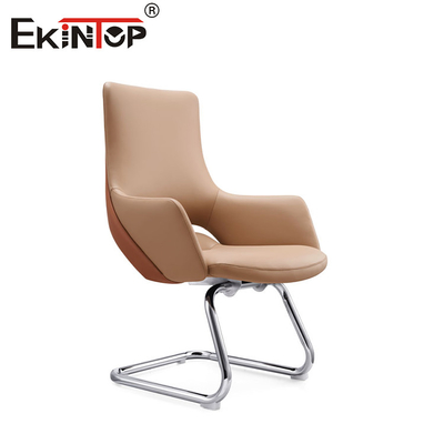 Chaise de bureau en cuir en PU à dos haut Confort et soutien