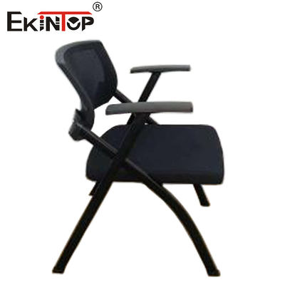 Design pliable de chaise d'entraînement noire moderne et de coussin en mousse de table