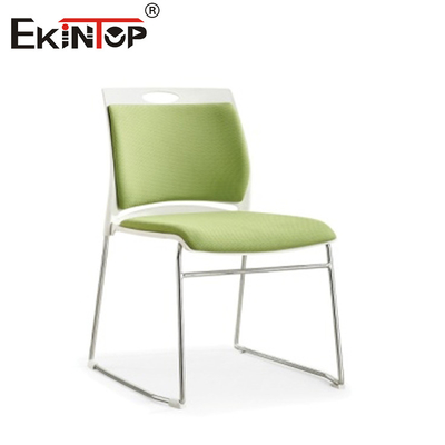 Chaise d'entraînement pliante de style moderne avec coussin d'écriture pour l'étude