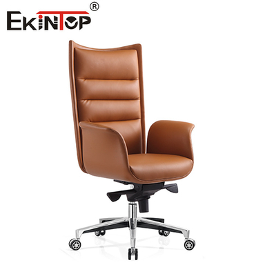 Chaise de bureau en cuir synthétique de style moderne pour le travail anti-explosion