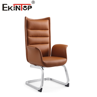 Chaise de bureau en cuir synthétique de style moderne pour le travail anti-explosion