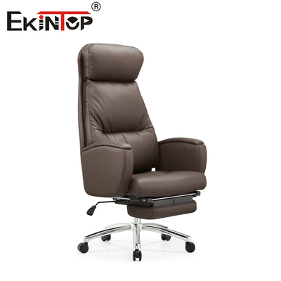Chaise en cuir en PU exécutif ergonomique pour bureau personnalisé