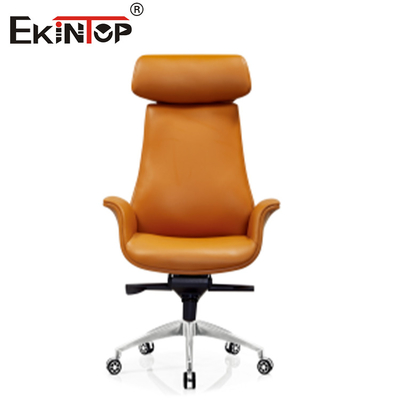 Chaise de bureau en cuir synthétique réglable