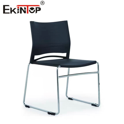 Chaise de bureau à charpente en plastique à cadre métallique