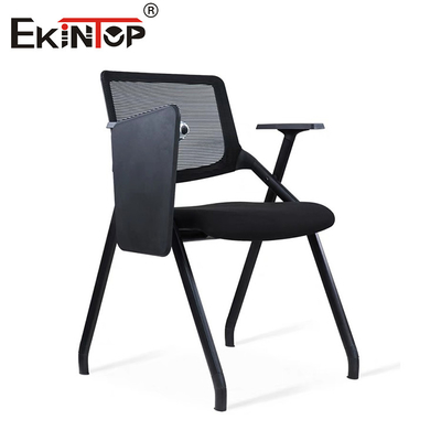 Chaise de salle d'entraînement pliable avec accoudoirs et jambes en métal