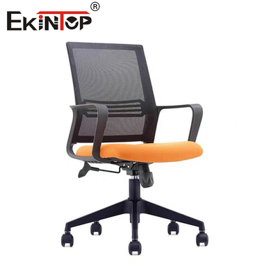 Chaise de bureau à molette avec coussin de siège en éponge